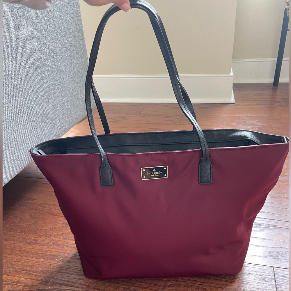 Kate Spade Burgundy Tote